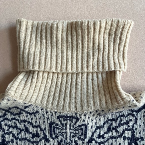 Diesel Bandits Rare 100% Wool Russian Gangster Turtleneck Sweater Tattoo in L - Picture 4 of 13